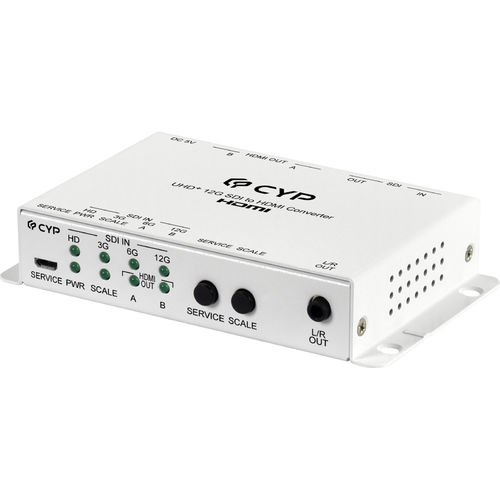 Interface converter - CPLUS-SDI2H-W - Cypress Technology - for healthcare IT network / operating room / SDI-12