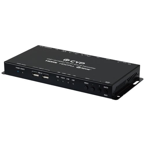 Video signal transmitter - AVIP-P5104T-B1F - Cypress Technology - 4K / Fiber