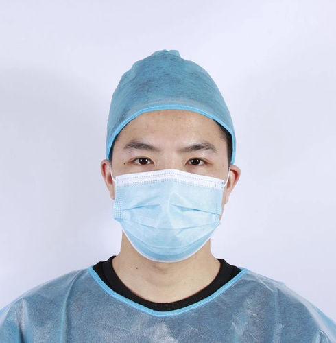 Surgical cap - Xiantao Yuanjie Nonwoven Products - disposable / breathable / sterile