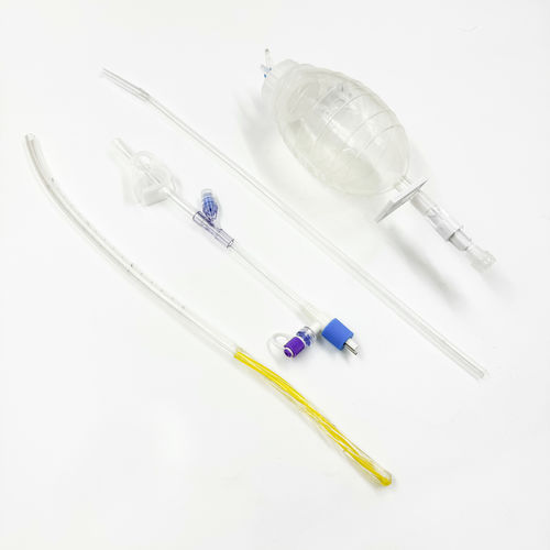 Wound drainage set - 26Fr-30cm - DIALL Medical - 2-chamber / graduated / radiopaque