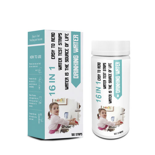 Water analysis test strip - Changchun Wancheng Bio-Electron Co., Ltd. - pH / nitrite / alkalinity