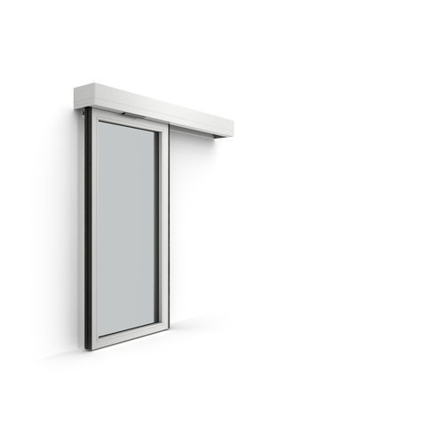 Fire-rated door - 500 F - Doorson - hospital / sliding / automatic