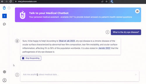 Medical software - Medical ChatBot - John Snow Labs - clinical / for research / AI-assisted