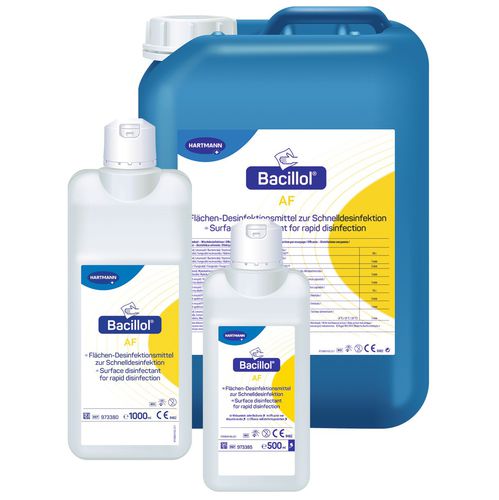 Floors and surface disinfectant - Bacillol® AF - BODE Chemie - foam / 1000 mL / 500 mL