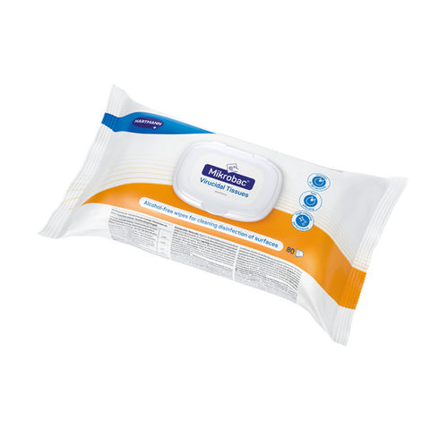 Ultrasound probe cleansing wipes - Mikrobac® Virucidal Tissues - BODE Chemie - pack of 80
