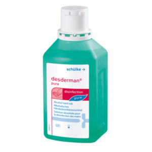 96% hand sanitizer - desderman® pure - Schülke & Mayr - 500 mL / 1000 mL / 100 ml