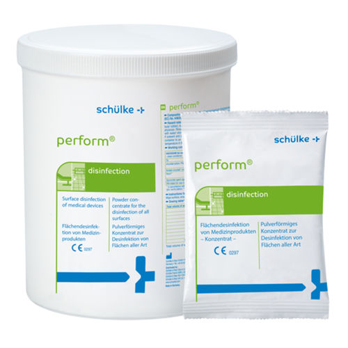 Medical device disinfectant - perform® - Schülke & Mayr - for floors ans surfaces / powder