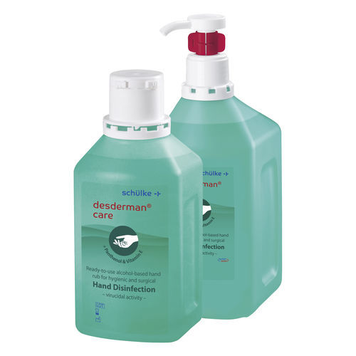 96% hand sanitizer - desderman® care - Schülke & Mayr - 500 mL / 100 ml / 1000 mL