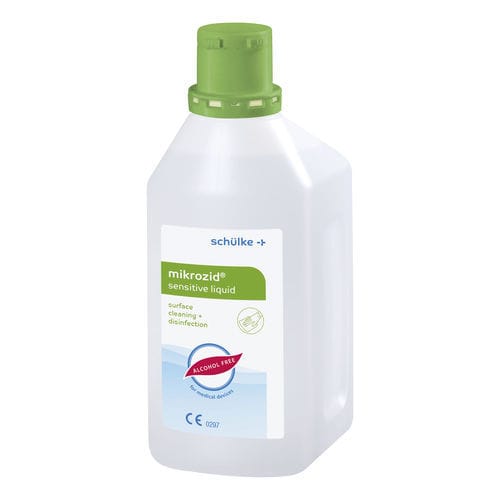 Wetting cleaner - mikrozid® sensitive - Schülke & Mayr - liquid / 1000 mL / 5000 mL
