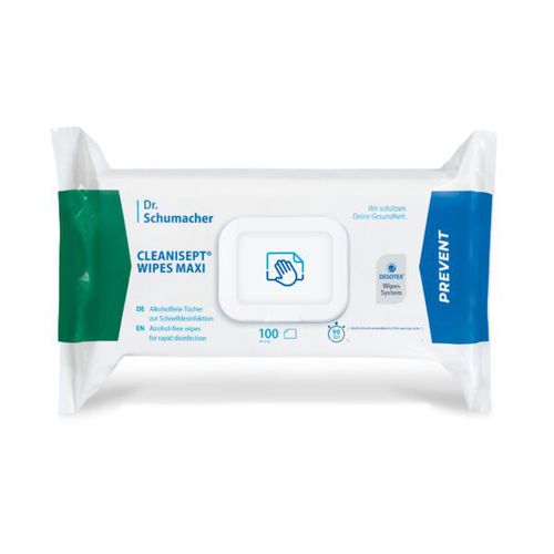 Ultrasound probe cleansing wipes - 00-208-T100  - THX MEDICAL - pack of 80