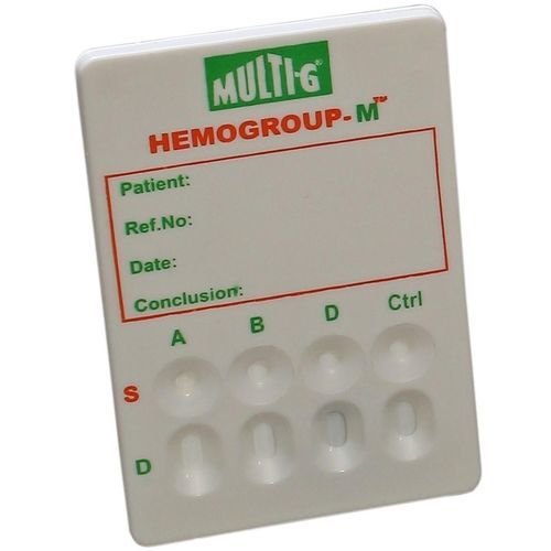 Blood typing rapid test - Hemogroup-M - Multi-G - blood / cassette
