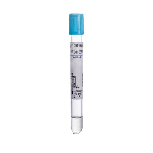 Coagulation analysis collection tube - AEHEALTH - cylindrical / blood