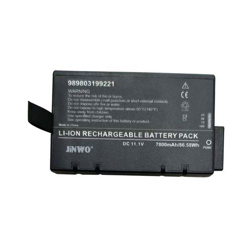 Patient monitor battery - 989803199221 - JINWO TECHNOLOGY - medical / lithium / portable