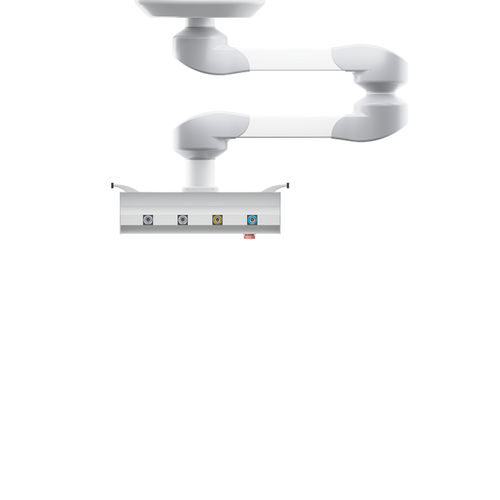 Medical pendant - OK07-28 A - MZ Liberec, a.s. - medical supply unit / ceiling-mounted / endoscopy
