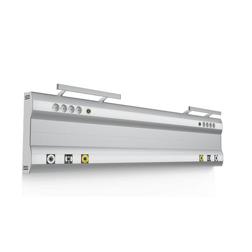 Wall-mounted bed head unit - RN07-DN3 - MZ Liberec, a.s. - horizontal / for patient rooms / LED