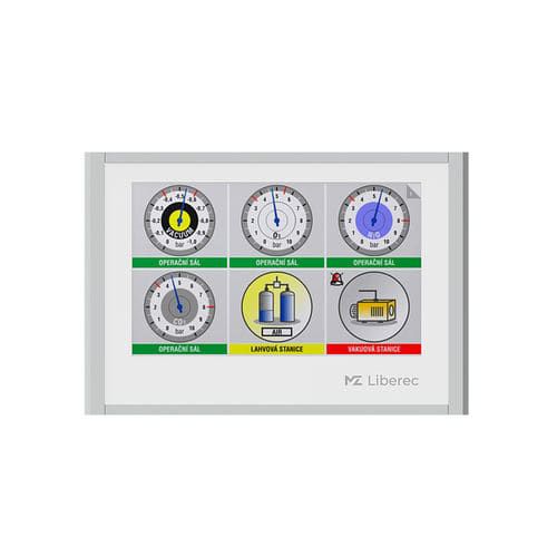 Flow monitoring device - MZU II - MZ Liberec, a.s. - gas pressure / control / operational