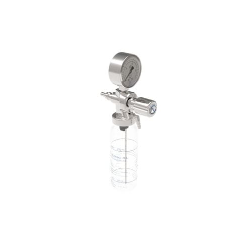 Oxygen flow meter - MZ 103 - MZ Liberec, a.s. - for hospitals / with humidifier