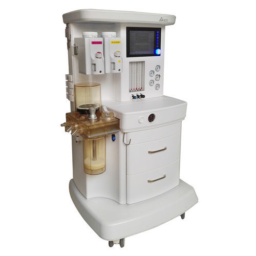 Trolley-mounted anesthesia workstation - ACM632 - Beijing Aerospace Changfeng medical - with respiratory monitoring