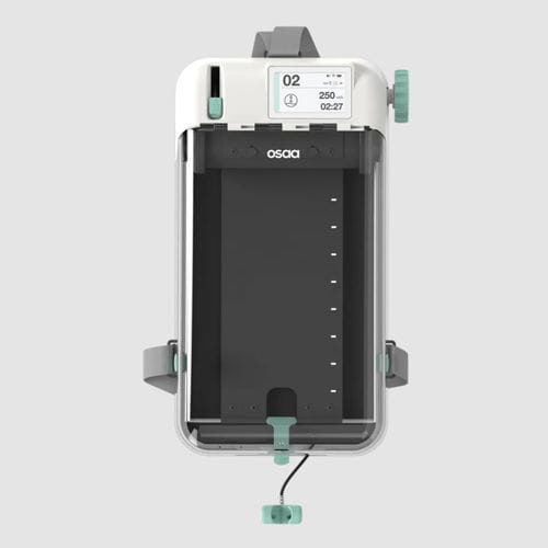 1-way infusion pump - iV2GO&reg; - OSAA Innovation ApS - for drug delivery / continuous / programmable