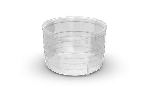 Polypropylene measuring cylinder - DOS’UP® 3AA, 3VA, 3CA - Union Plastic S.A.S - graduated