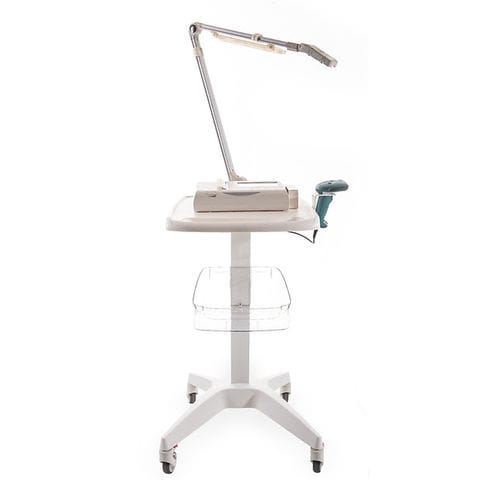 Medical cart - Mediroll LTD - for ECG / with laptop support / with monitor support