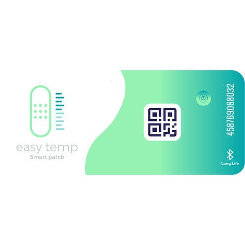 Patch patient monitor - Easy Temp - Advanced Electronic Biosystem SRL - compact / wearable / TEMP