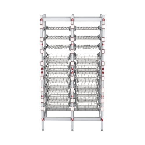 Modular shelving unit - Topmodul - sterilization / stainless steel
