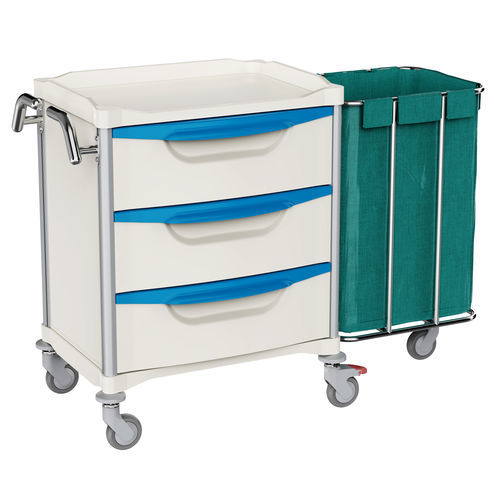 Hospital linen trolley - T010 - Topmodul