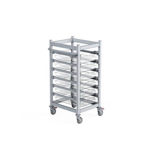 Medical cart - T4012-1 - Topmodul - for general purposes / transport / multi-function