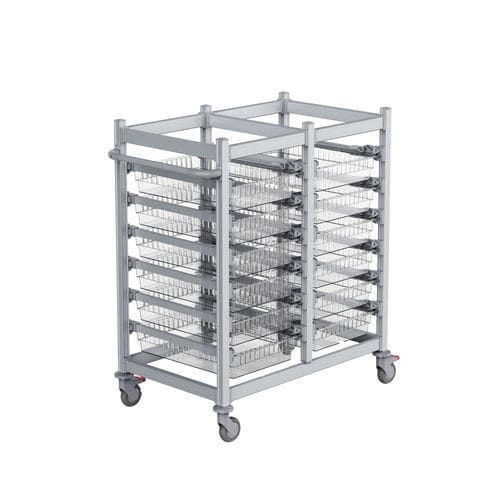 Hospital cart - T4012-2 - Topmodul - for general purposes / transfer / storage