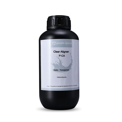Resin dental material - P-CA - Shenzhen Purple Dance Technology Co., Ltd. - for dental restorations / orthodontic / for 3D printing