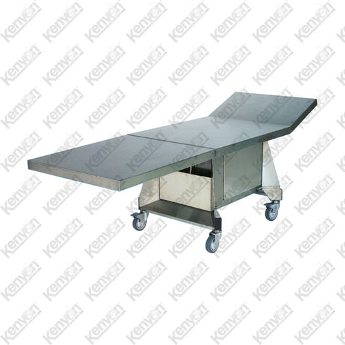 Rectangular table - Mortuaryequipment.net - on casters / stainless steel / refrigerated