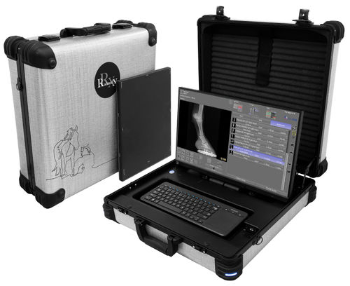Digital veterinary X-ray system - Acuity DR Go - Radmedix - portable