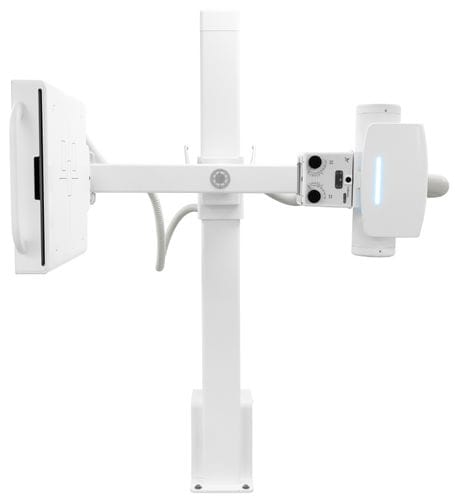 Digital X-ray system - ACUITY CDR - Radmedix - for multipurpose radiography / without table / with swiveling tube stand