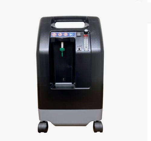 Veterinary oxygen concentrator - FREE10  - Covetrus - on casters / portable / with tank