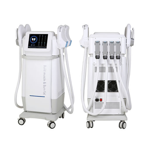 RF body contouring unit - 4 handle Ems muscle stimulator - Miramhoo Aesthetics - magnetic pulse body contouring unit / muscle electrical stimulation body contouring unit / IR diathermy body contouring unit