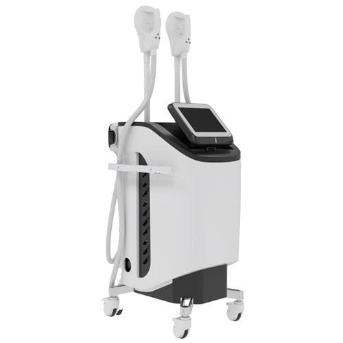 Magnetic pulse body contouring unit - 2 handle Esmlim Muscle - Miramhoo Aesthetics - muscle electrical stimulation body contouring unit / trolley-mounted