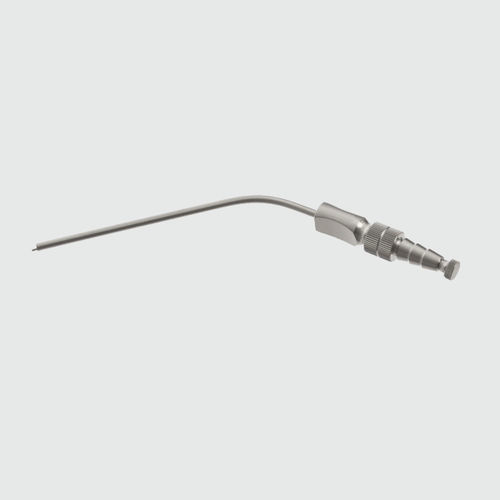 Dental suction cannula - H-001-14 - Dr Frigz Inc. - curved