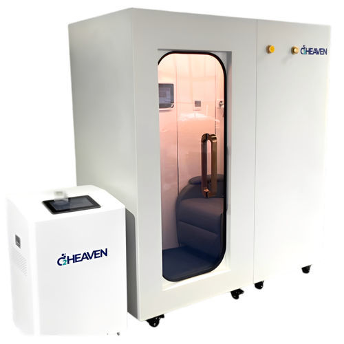 Oxygen therapy hyperbaric cabin - WELLNESS PLUS&trade; - O2Heaven Reyosis Medical Solutions - on casters / monoplace