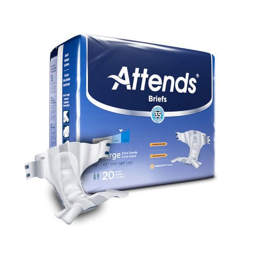 Adult diapers - DDA series - Attends - breathable / box of 24 units