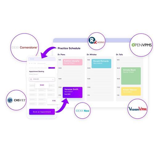 Control software - Vetstoria - scheduling / medical / automated