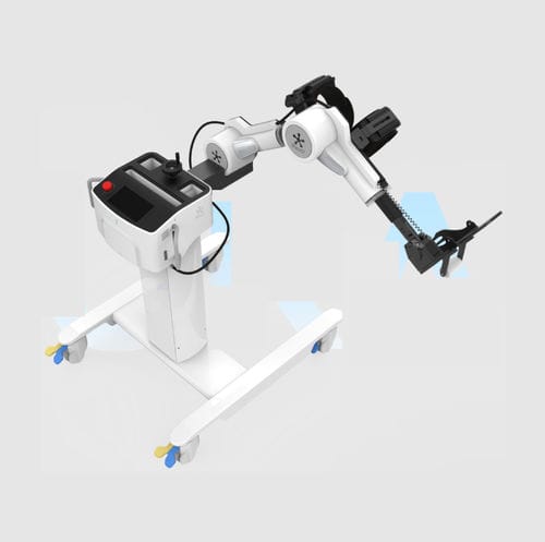 Knee continuous passive motion device - URA - RoboCT Group - ankle