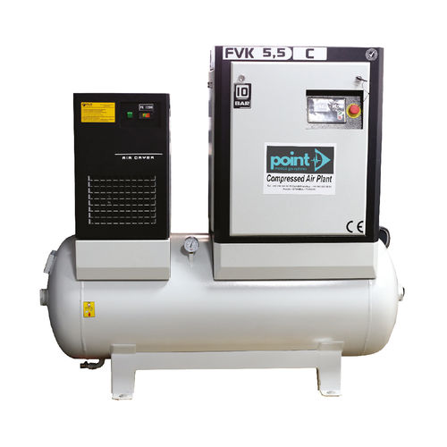 Medical air compressor - PNT-HS-S-X - Point Medical Gas Systems - screw / modular / stationary