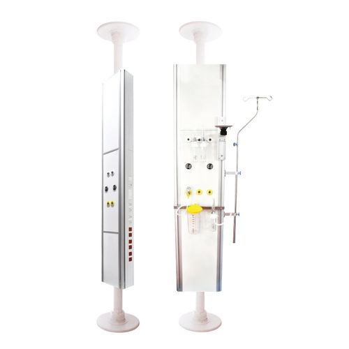 Ceiling-mounted medical pendant - PNT-YO-D-TM	 - Point Medical Gas Systems - wall-mounted / free-standing / mobile