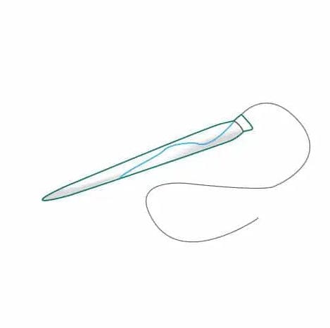 Wound care cleaning swab - 32 series - Fuhrmann - cotton / box of 10 / box of 5