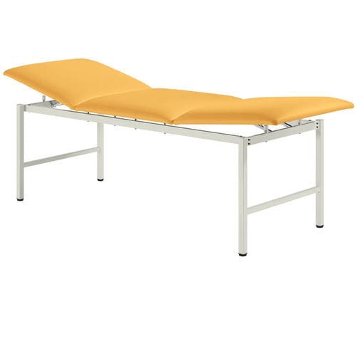 Manual examination table - MEDI-LUX Alterna - SIMPEX - with adjustable backrest / on casters / 3-section