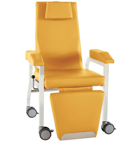 Manual blood donor chair - HAEMO-FLEXA Cuneo - SIMPEX - 2-section / with legrest / chemotherapy