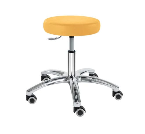 Healthcare facility stool - PENNY Manus Midi - SIMPEX - height-adjustable / swivel / on casters