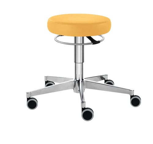 Healthcare facility stool - SUPER-THRONA Corona Midi - SIMPEX - height-adjustable / swivel / on casters