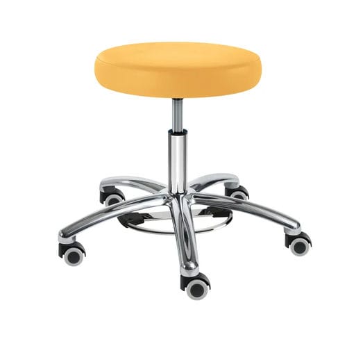 Healthcare facility stool - SELLA-MED Pedes Maxi - SIMPEX - height-adjustable / swivel / on casters